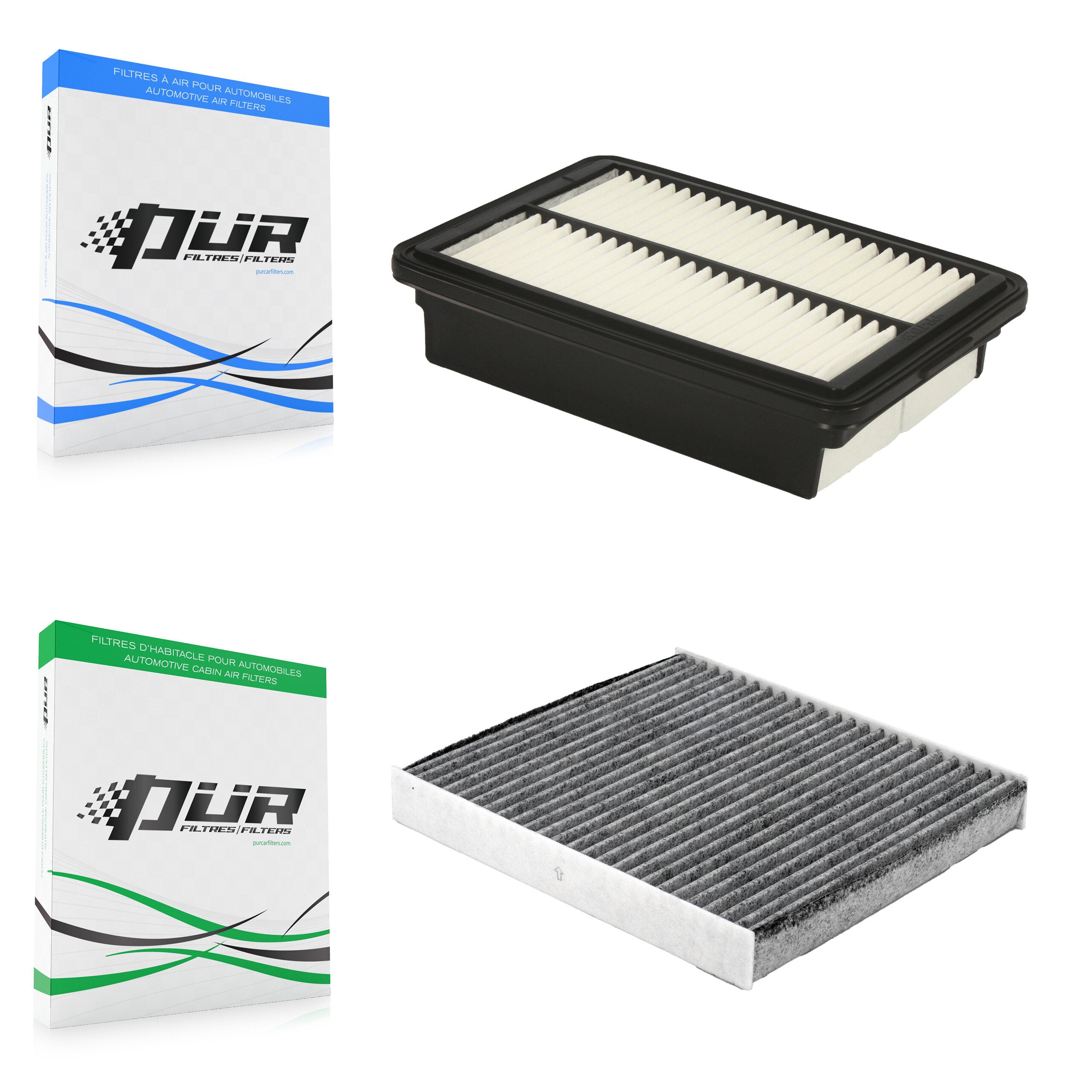 1x Air + 1x Cabin Filter (2 Total) Kit For Hyundai Kona KFL-103117
