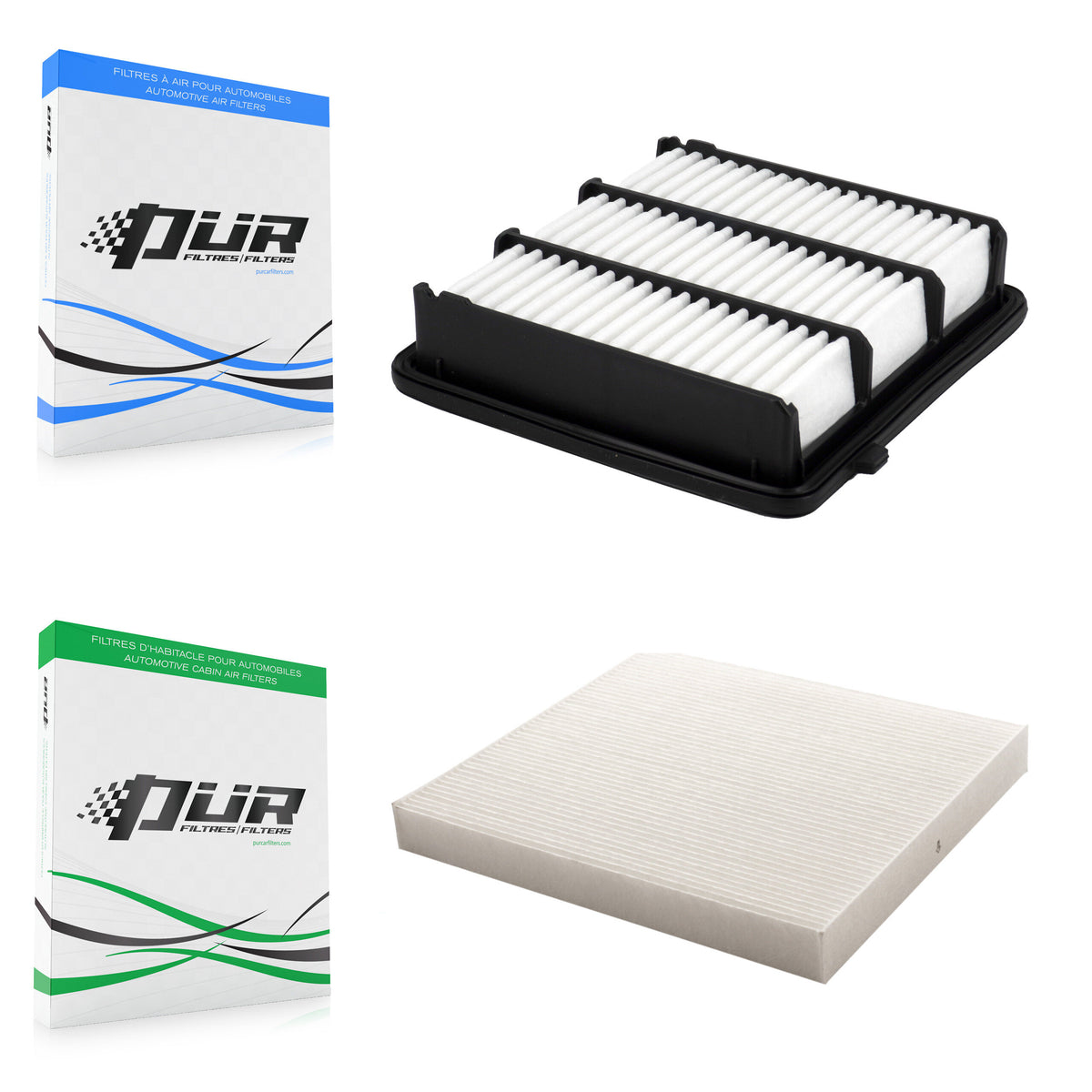1x Air + 1x Cabin Filter (2 Total) Kit For 2018-2022 Honda Accord 2.0L with Turbocharged KFL-103144