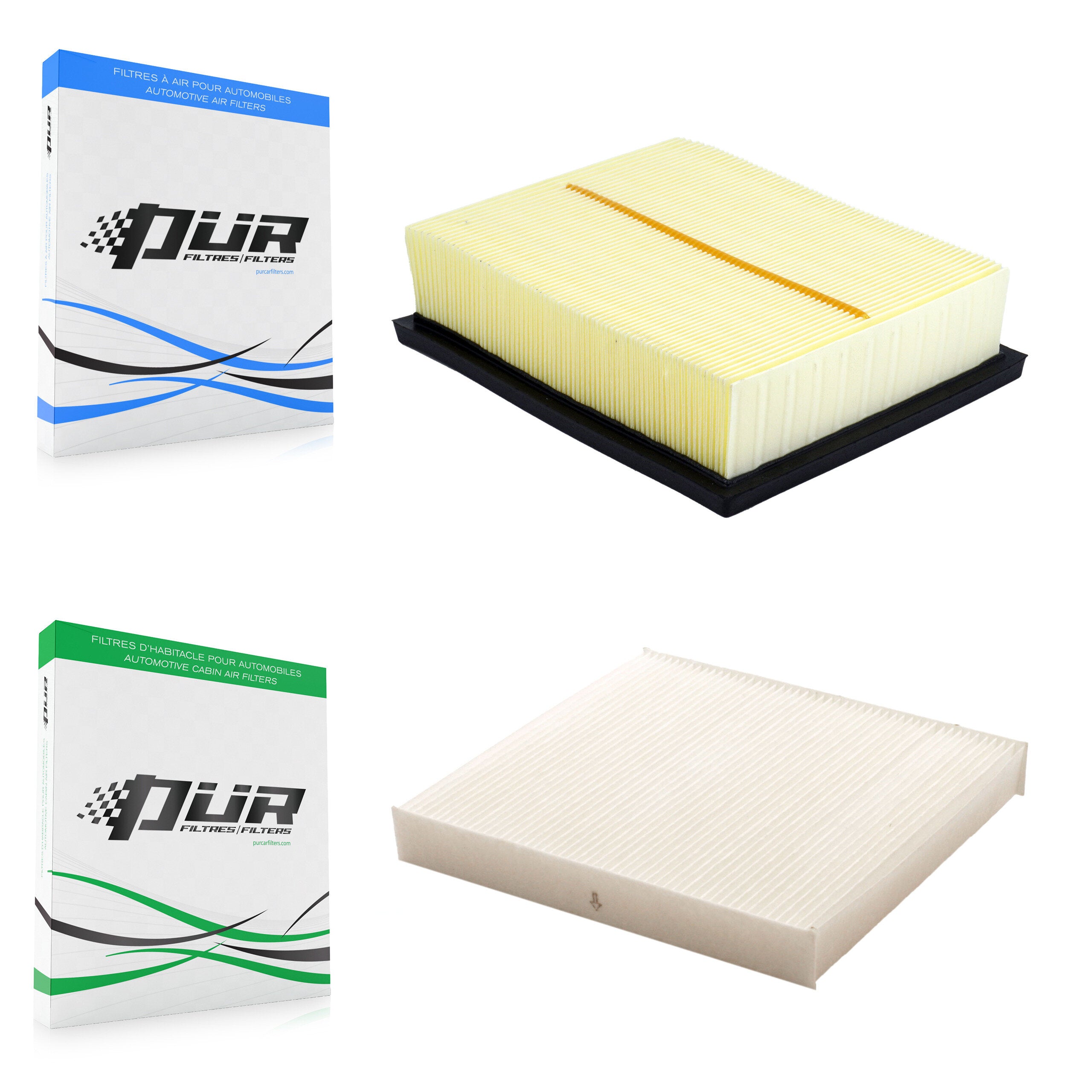 1x Air + 1x Cabin Filter (2 Total) Kit For Mitsubishi Eclipse Cross KFL-103150