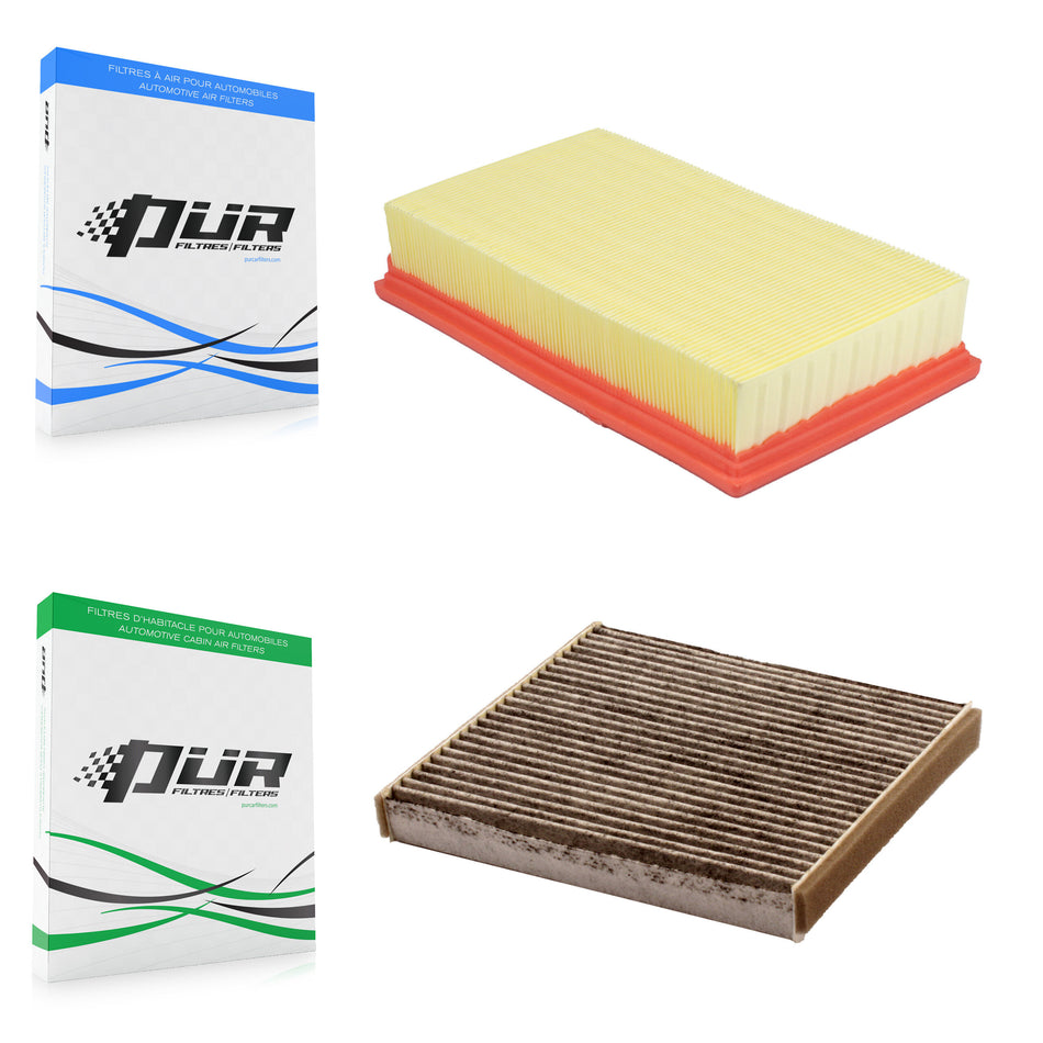 1x Air + 1x Cabin Filter (2 Total) Kit For 2016 Jaguar XF 3.0L KFL-103163