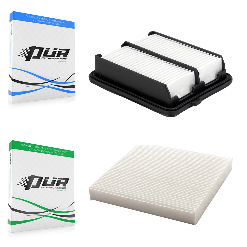 1x Air + 1x Cabin Filter (2 Total) Kit For 2010-2014 Honda Insight KFL-103173