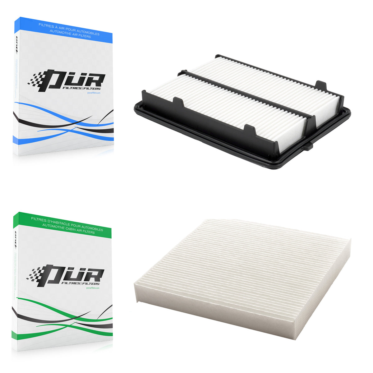 1x Air + 1x Cabin Filter (2 Total) Kit For Acura RDX KFL-103176
