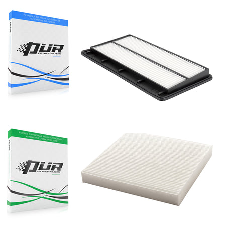 1x Air + 1x Cabin Filter (2 Total) Kit For Acura MDX Honda Pilot KFL-103179