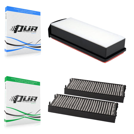 1x Air + 1x Cabin Filter (2 Total) Kit For 2018 BMW X5 3.0L with DIESEL engine KFL-103200
