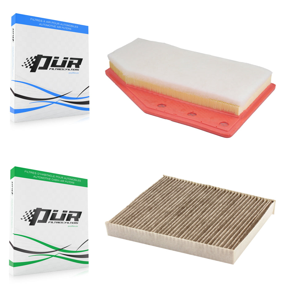 1x Air + 1x Cabin Filter (2 Total) Kit For Chevrolet Malibu Cadillac XT4 Buick Regal KFL-103209