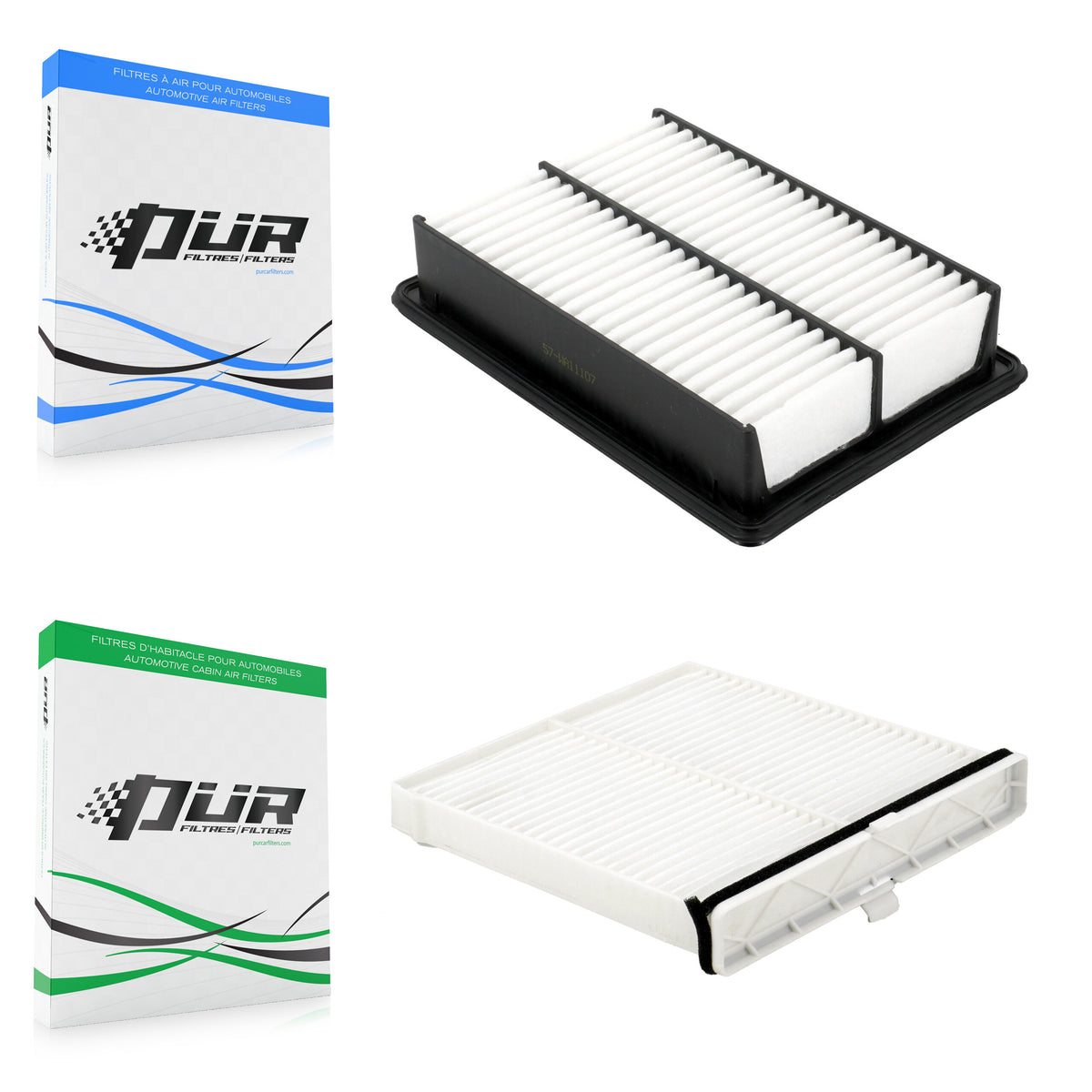 1x Air + 1x Cabin Filter (2 Total) Kit For Mazda 3 CX-30 CX-50 Sport KFL-103586