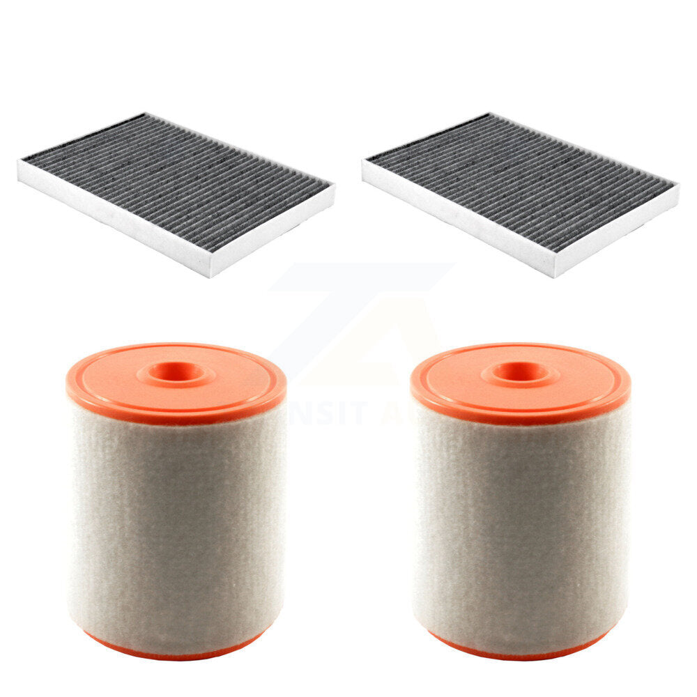 2x Air + 2x Cabin Filter (4 Total) Kit For Audi A6 Quattro A7 Sportback allroad KFL-103616