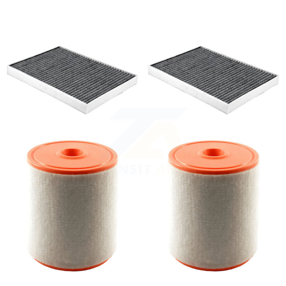 2x Air + 2x Cabin Filter (4 Total) Kit For Audi A6 Quattro A7 Sportback allroad KFL-103616