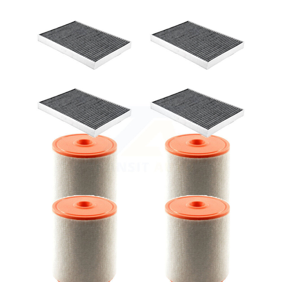 4x Air + 4x Cabin Filter (8 Total) Kit For Audi A6 Quattro A7 Sportback allroad KFL-103634