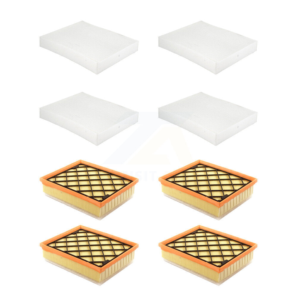 4x Air + 4x Cabin Filter (8 Total) Kit For 2024-2025 Lincoln Nautilus KFL-103637