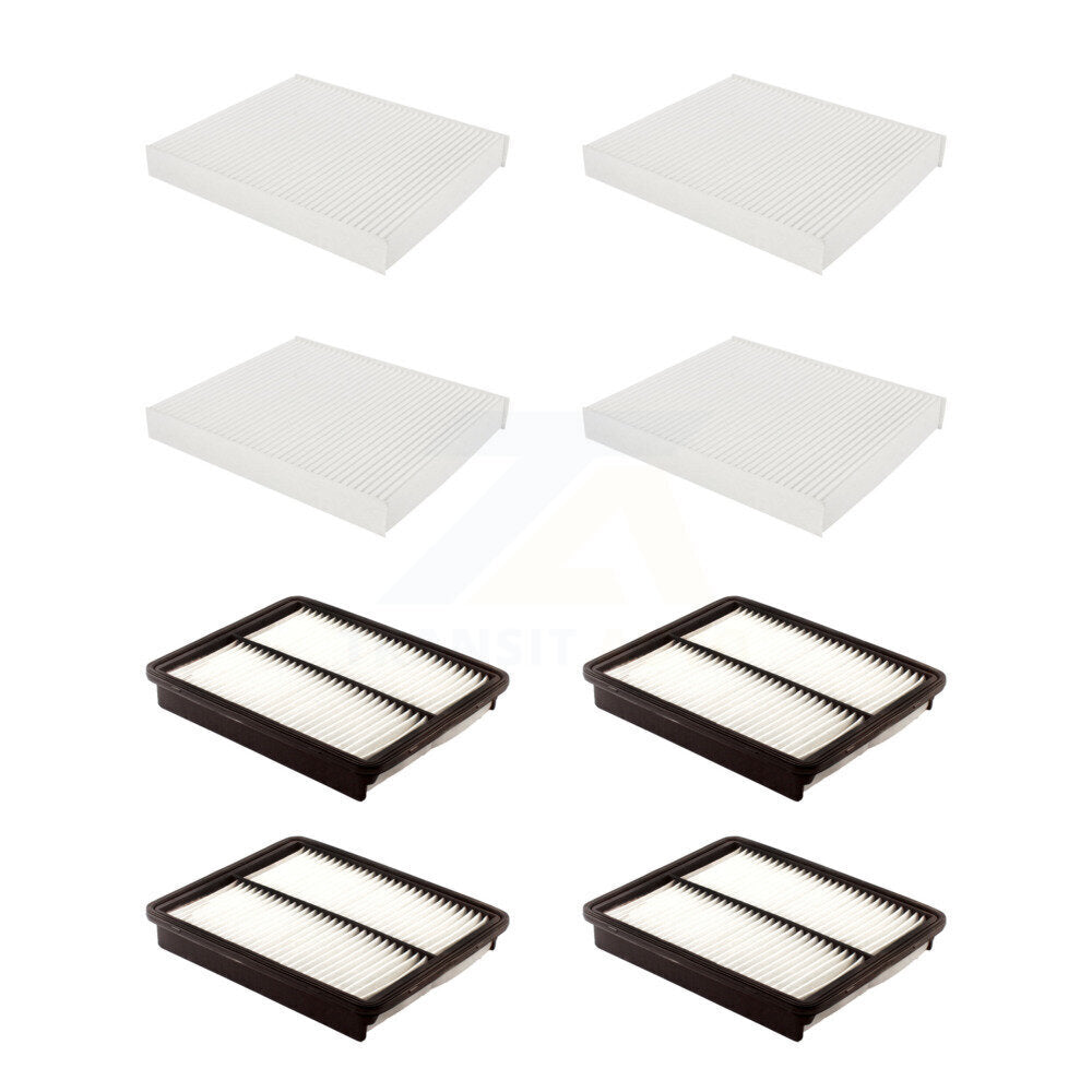 4x Air + 4x Cabin Filter (8 Total) Kit For 2015 Hyundai Sonata 2.4L with GAS engine KFL-103638