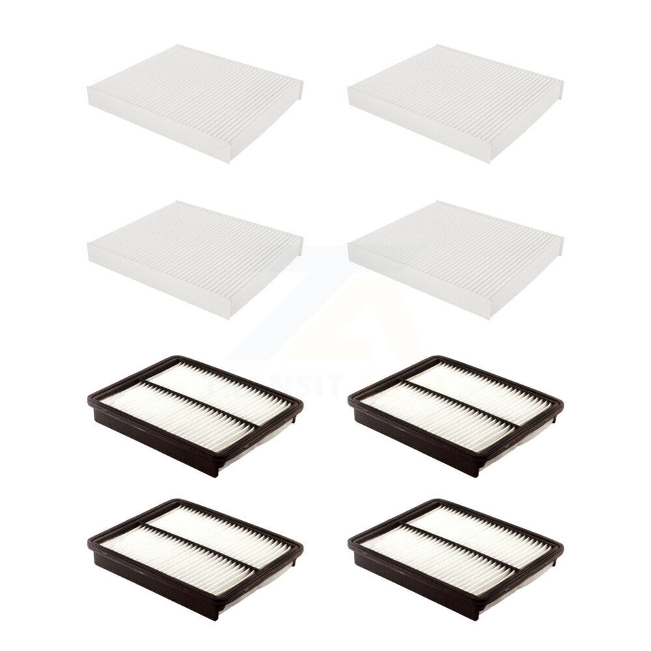 4x Air + 4x Cabin Filter (8 Total) Kit For 2015 Hyundai Sonata 2.4L with GAS engine KFL-103638