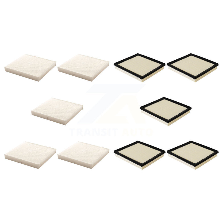 5x Air + 5x Cabin Filter (10 Total) Kit For 2022-2025 Mitsubishi Outlander PHEV KFL-103649