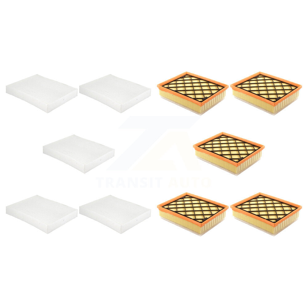 5x Air + 5x Cabin Filter (10 Total) Kit For 2024-2025 Lincoln Nautilus KFL-103650