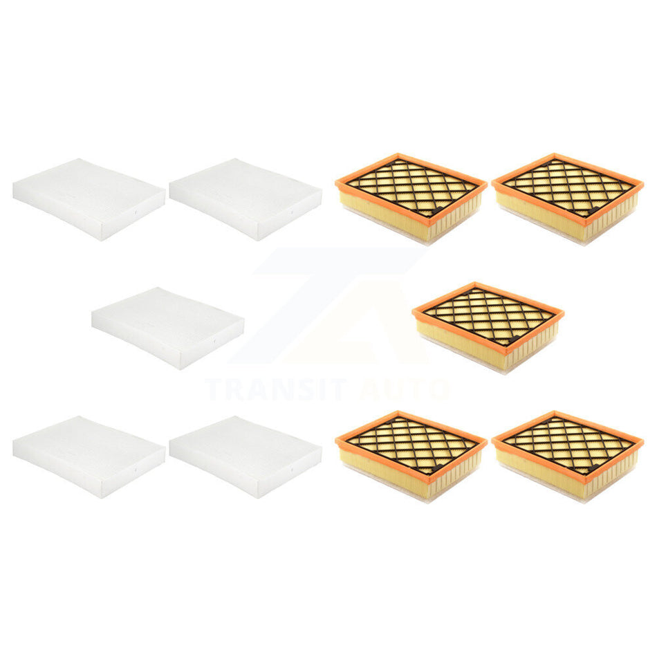 5x Air + 5x Cabin Filter (10 Total) Kit For 2024-2025 Lincoln Nautilus KFL-103650