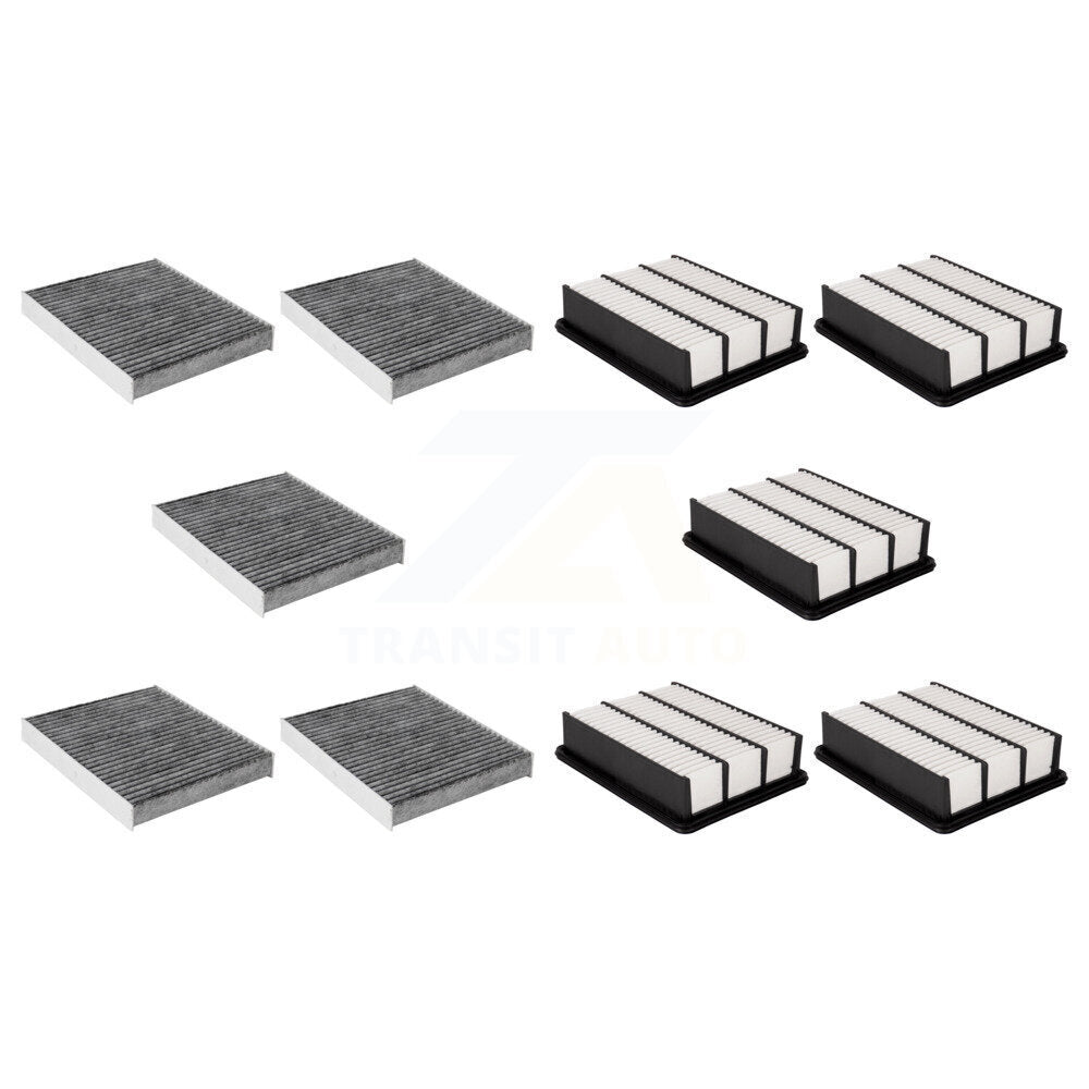 5x Air + 5x Cabin Filter (10 Total) Kit For 2016-2023 Mazda CX-9 KFL-103651