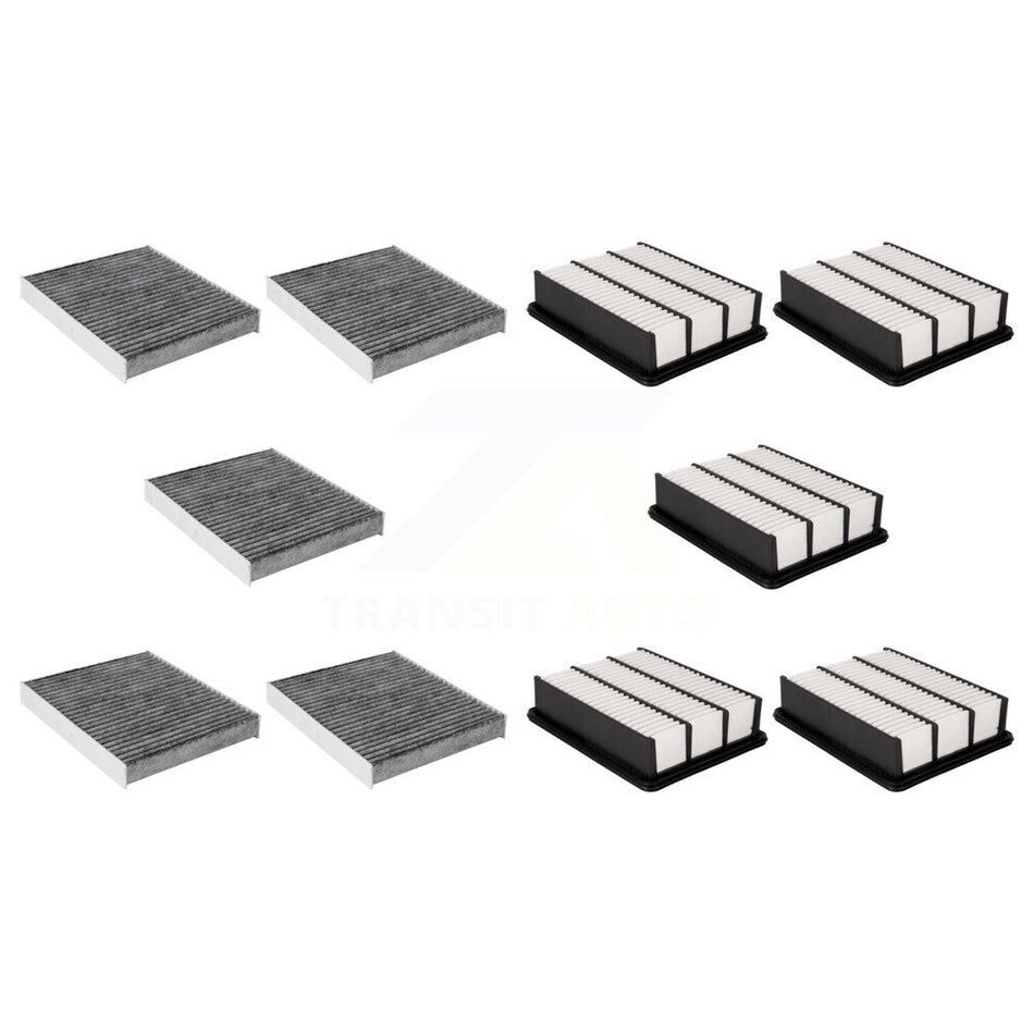 5x Air + 5x Cabin Filter (10 Total) Kit For 2016-2023 Mazda CX-9 KFL-103651