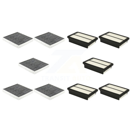 5x Air + 5x Cabin Filter (10 Total) Kit For 2024-2025 Hyundai Kona KFL-103652