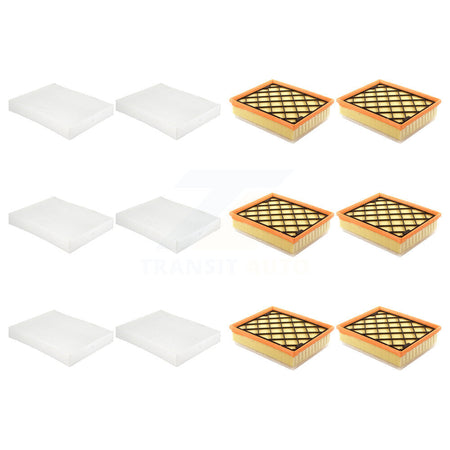 6x Air + 6x Cabin Filter (12 Total) Kit For 2024-2025 Lincoln Nautilus KFL-103660