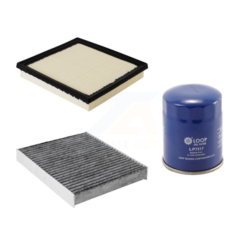 1x Air + 1x Cabin + 1x Engine Oil Filter Filter (3 Total) Kit For Subaru Crosstrek Ascent KFM-100010