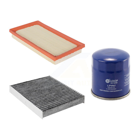 1x Air + 1x Cabin + 1x Engine Oil Filter Filter (3 Total) Kit For Toyota RAV4 Corolla KFM-100014