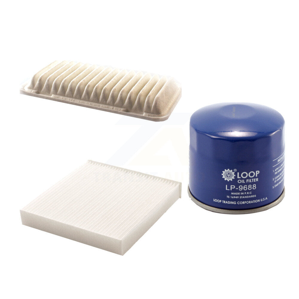 1x Air + 1x Cabin + 1x Engine Oil Filter Filter (3 Total) Kit For Scion FR-S Subaru BRZ KFM-100055