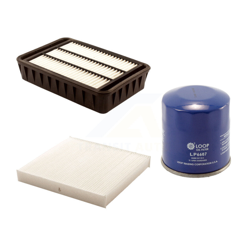 1x Air + 1x Cabin + 1x Engine Oil Filter Filter (3 Total) Kit For Mitsubishi Outlander KFM-100095