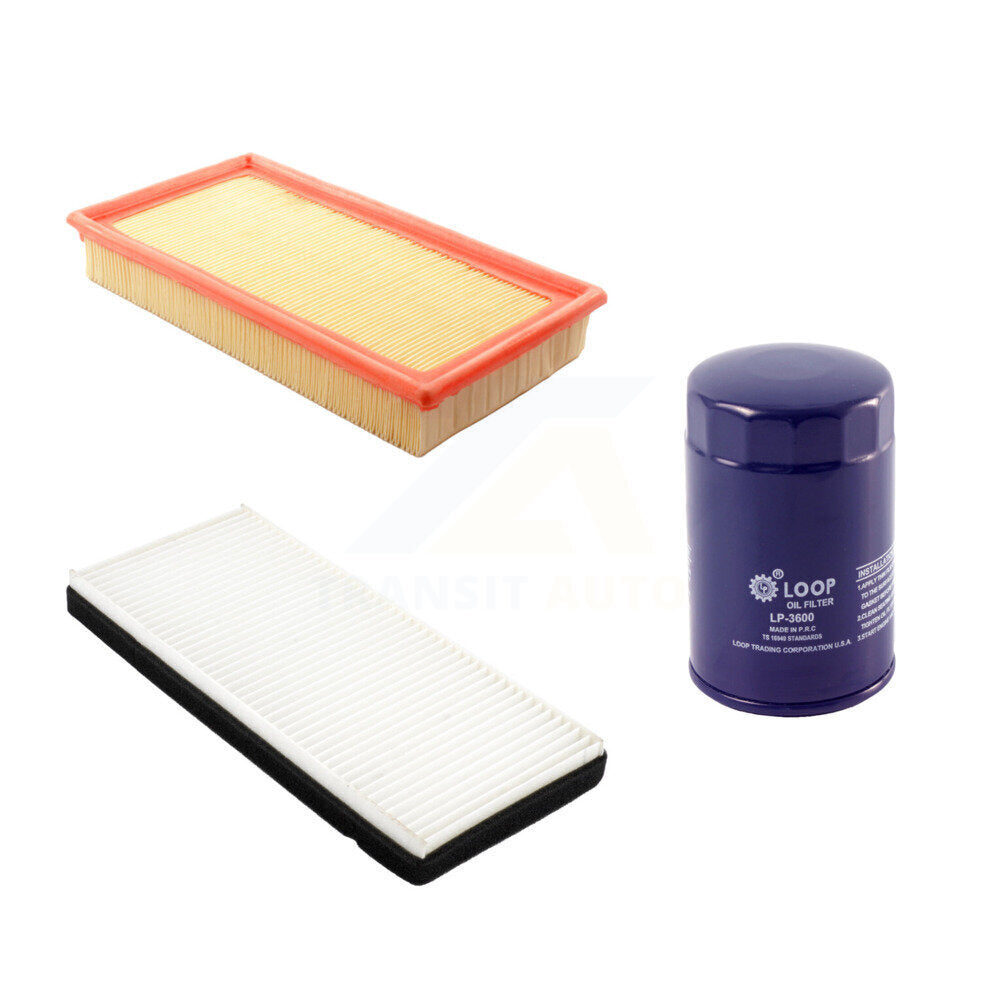 1x Air + 1x Cabin + 1x Engine Oil Filter Filter (3 Total) Kit For Ford Freestar Mercury KFM-100137