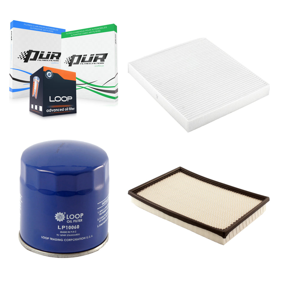 1x Air + 1x Cabin + 1x Engine Oil Filter Filter (3 Total) Kit For Ram 1500 Dodge KFM-100144