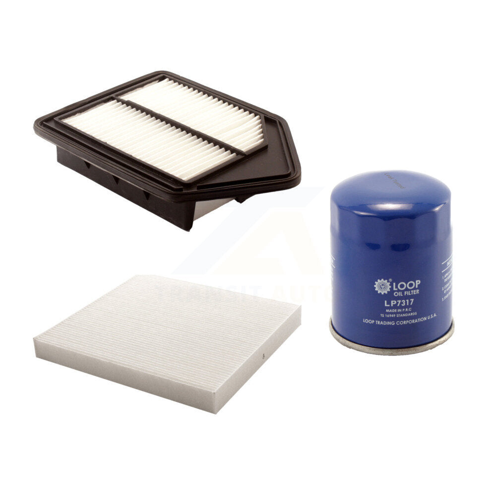 1x Air + 1x Cabin + 1x Engine Oil Filter Filter (3 Total) Kit For 2010-2011 Honda CR-V KFM-100202