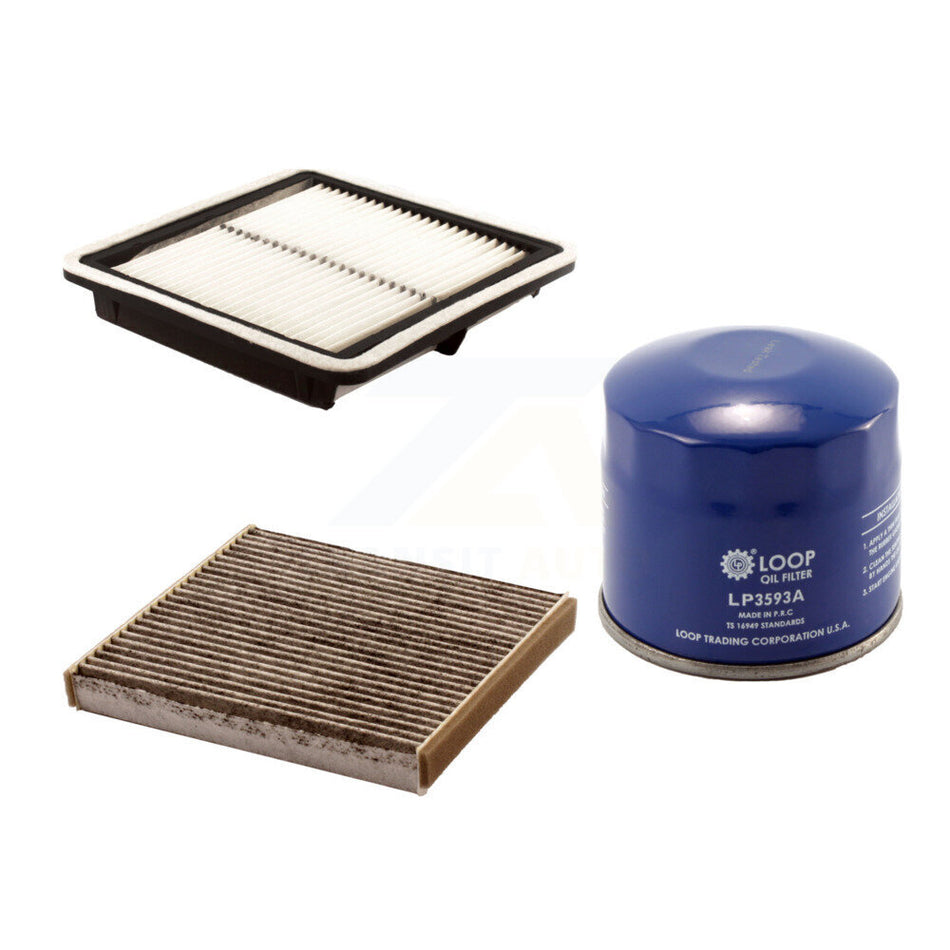 1x Air + 1x Cabin + 1x Engine Oil Filter Filter (3 Total) Kit For Subaru Legacy 3.6L KFM-100217