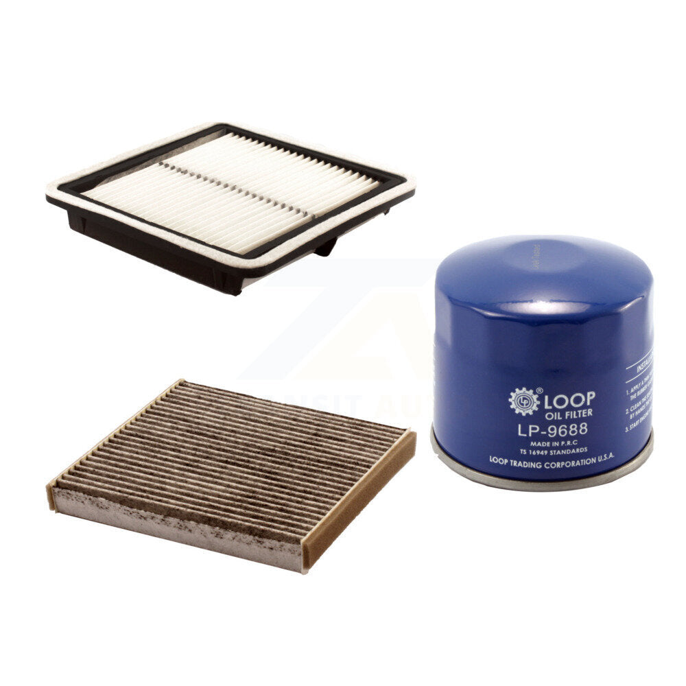 1x Air + 1x Cabin + 1x Engine Oil Filter Filter (3 Total) Kit For Subaru Outback Legacy KFM-100218