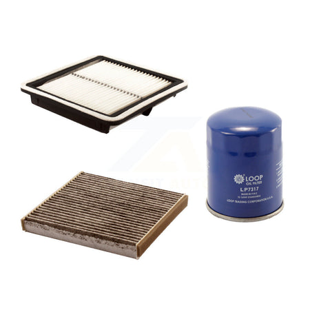 1x Air + 1x Cabin + 1x Engine Oil Filter Filter (3 Total) Kit For Subaru Outback Legacy KFM-100221