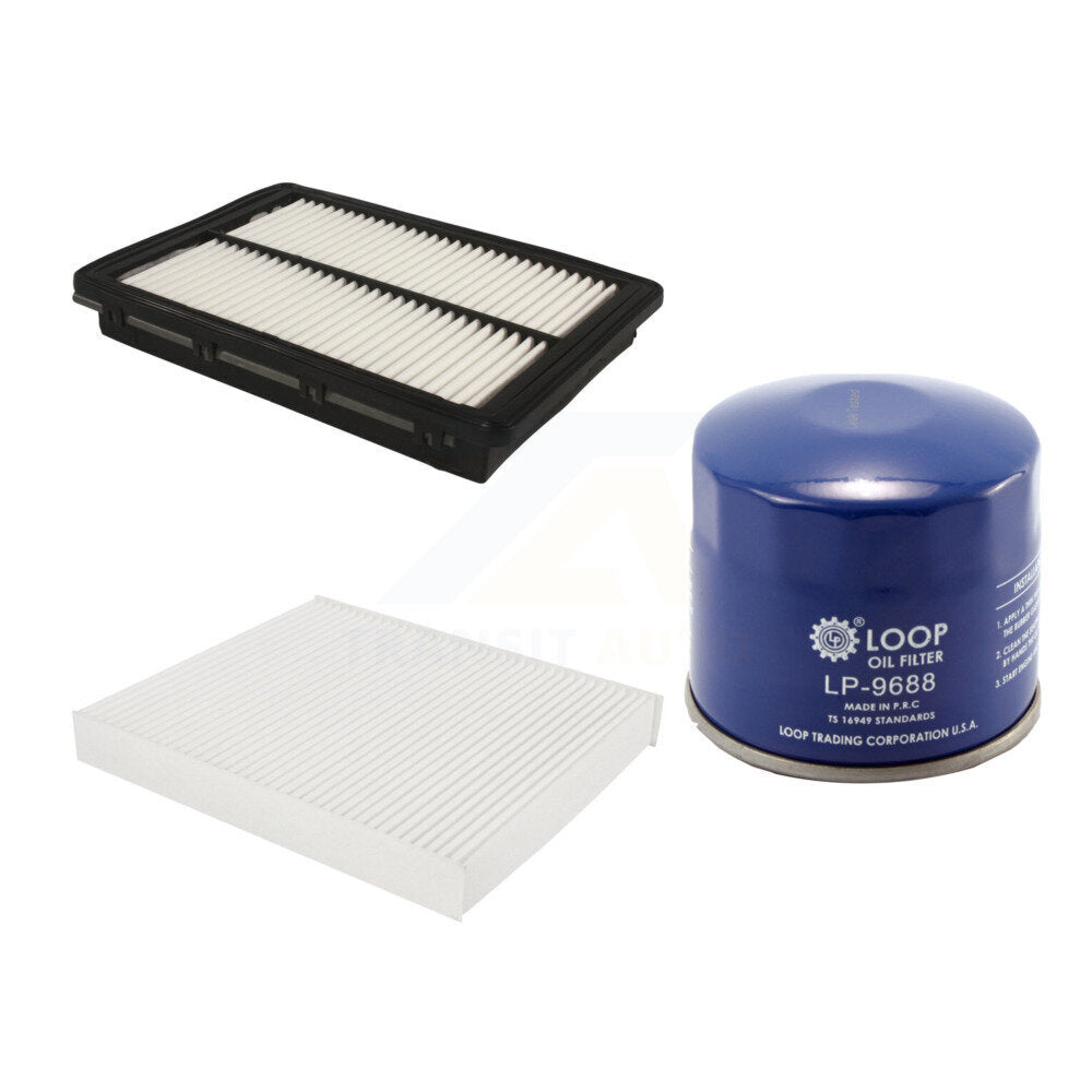 1x Air + 1x Cabin + 1x Engine Oil Filter Filter (3 Total) Kit For Hyundai Sonata KFM-100241