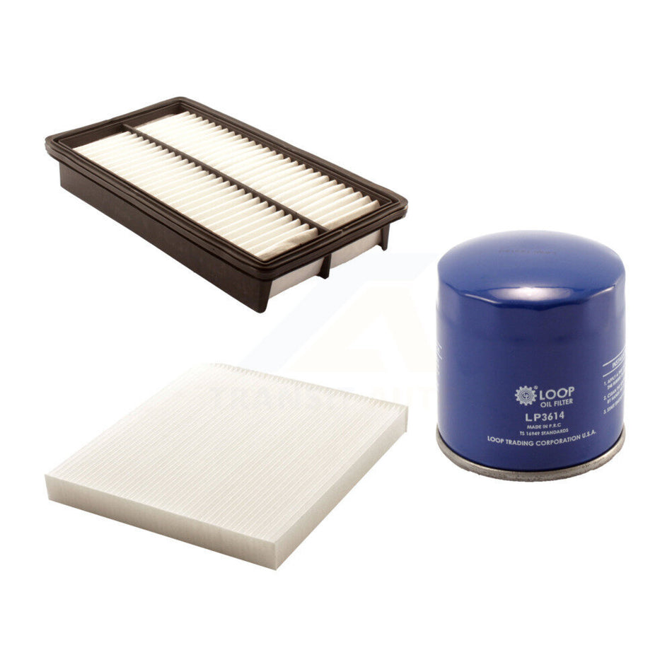 1x Air + 1x Cabin + 1x Engine Oil Filter Filter (3 Total) Kit For Mazda CX-7 KFM-100253