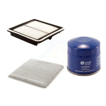 1x Air + 1x Cabin + 1x Engine Oil Filter Filter (3 Total) Kit For Subaru Legacy Outback KFM-100309