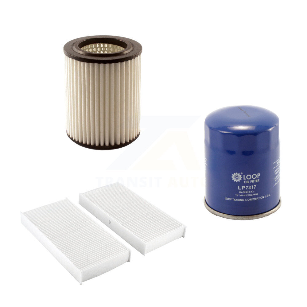 1x Air + 1x Cabin + 1x Engine Oil Filter Filter (3 Total) Kit For Honda CR-V Civic Acura KFM-100326