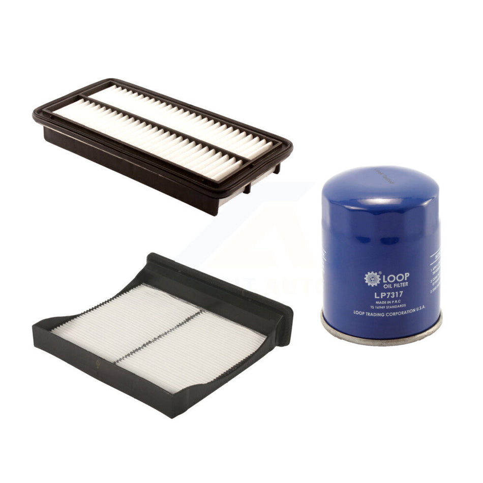 1x Air + 1x Cabin + 1x Engine Oil Filter Filter (3 Total) Kit For Subaru XV Crosstrek KFM-100336