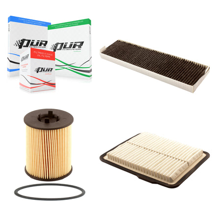 1x Air + 1x Cabin + 1x Engine Cartridge Oil Filter (3 Total) Kit For Saturn Vue 3.0L KFM-100490