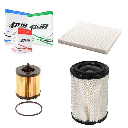 1x Air + 1x Cabin + 1x Engine Cartridge Oil Filter (3 Total) Kit For Chevrolet Cobalt KFM-100496