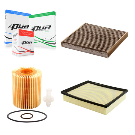 1x Air + 1x Cabin + 1x Engine Cartridge Oil Filter (3 Total) Kit For Toyota Tundra 4.0L KFM-100513