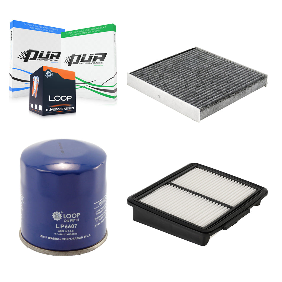 1x Air + 1x Cabin + 1x Engine Oil Filter Filter (3 Total) Kit For INFINITI M37 Q70 Q70L KFM-104172