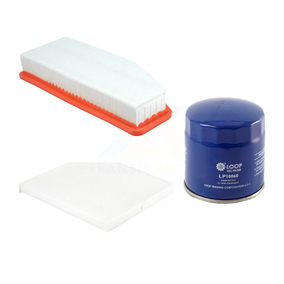 1x Air + 1x Cabin + 1x Engine Oil Filter Filter (3 Total) Kit For Jeep Cherokee Grand KFM-104175