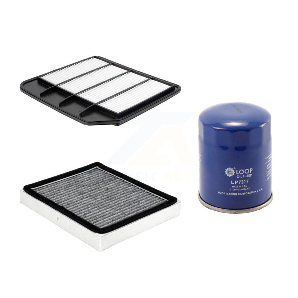 1x Air + 1x Cabin + 1x Engine Oil Filter Filter (3 Total) Kit For 2016-2024 INFINITI QX80 KFM-104182