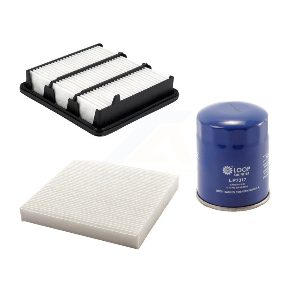 1x Air + 1x Cabin + 1x Engine Oil Filter Filter (3 Total) Kit For Honda CR-V Civic Accord KFM-104221