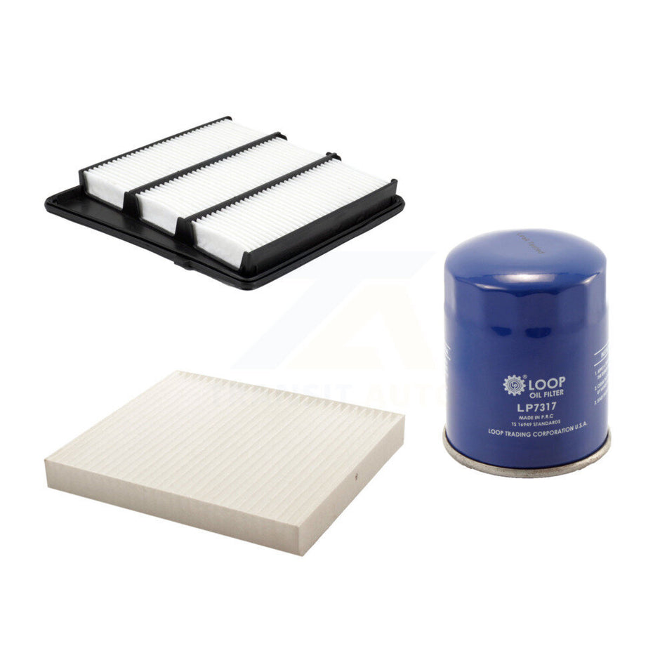 1x Air + 1x Cabin + 1x Engine Oil Filter Filter (3 Total) Kit For Nissan NV2500 NV3500 XD KFM-104225