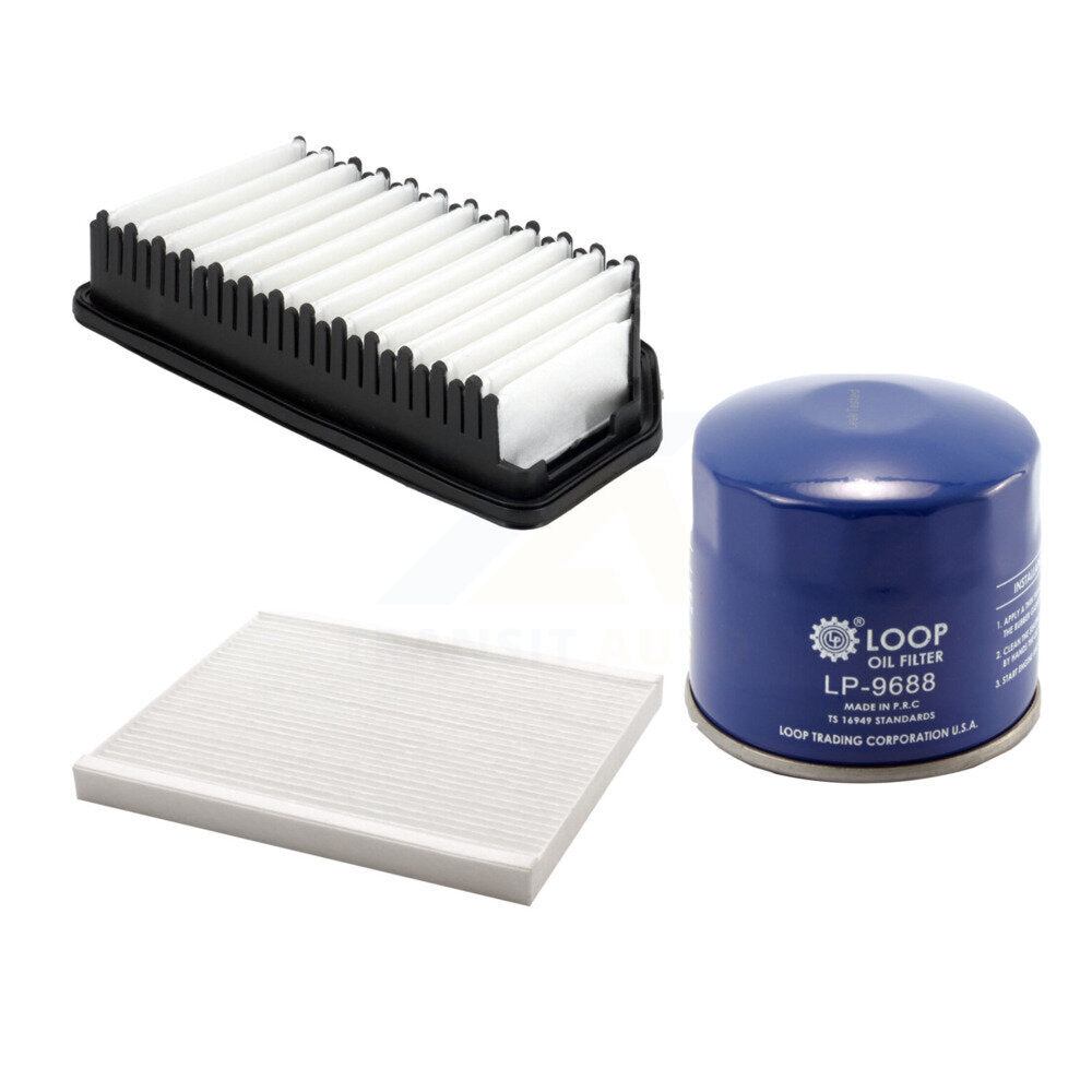 1x Air + 1x Cabin + 1x Engine Oil Filter Filter (3 Total) Kit For Kia Forte5 Forte Koup KFM-104231