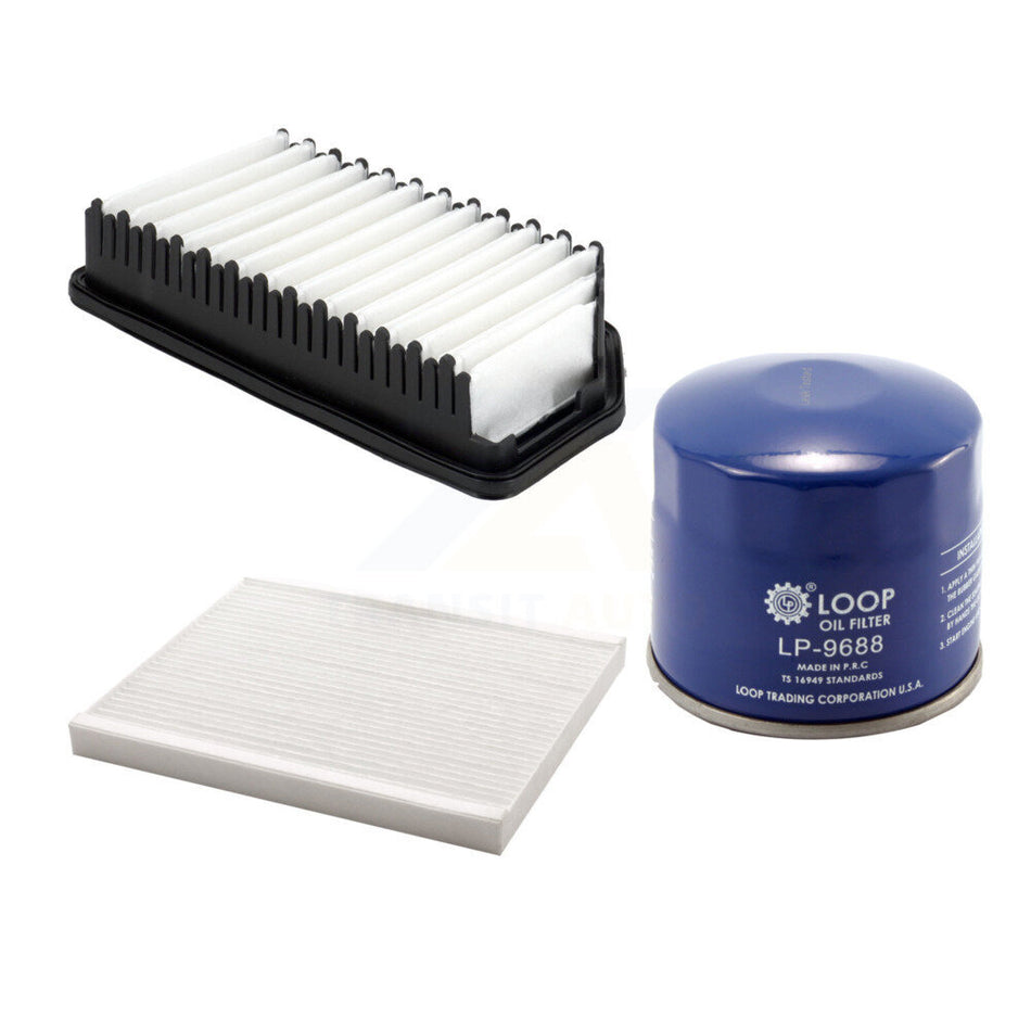 1x Air + 1x Cabin + 1x Engine Oil Filter Filter (3 Total) Kit For Kia Forte5 Forte Koup KFM-104231