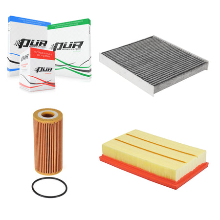 1x Air + 1x Cabin + 1x Engine Cartridge Oil Filter (3 Total) Kit For KFM-104459