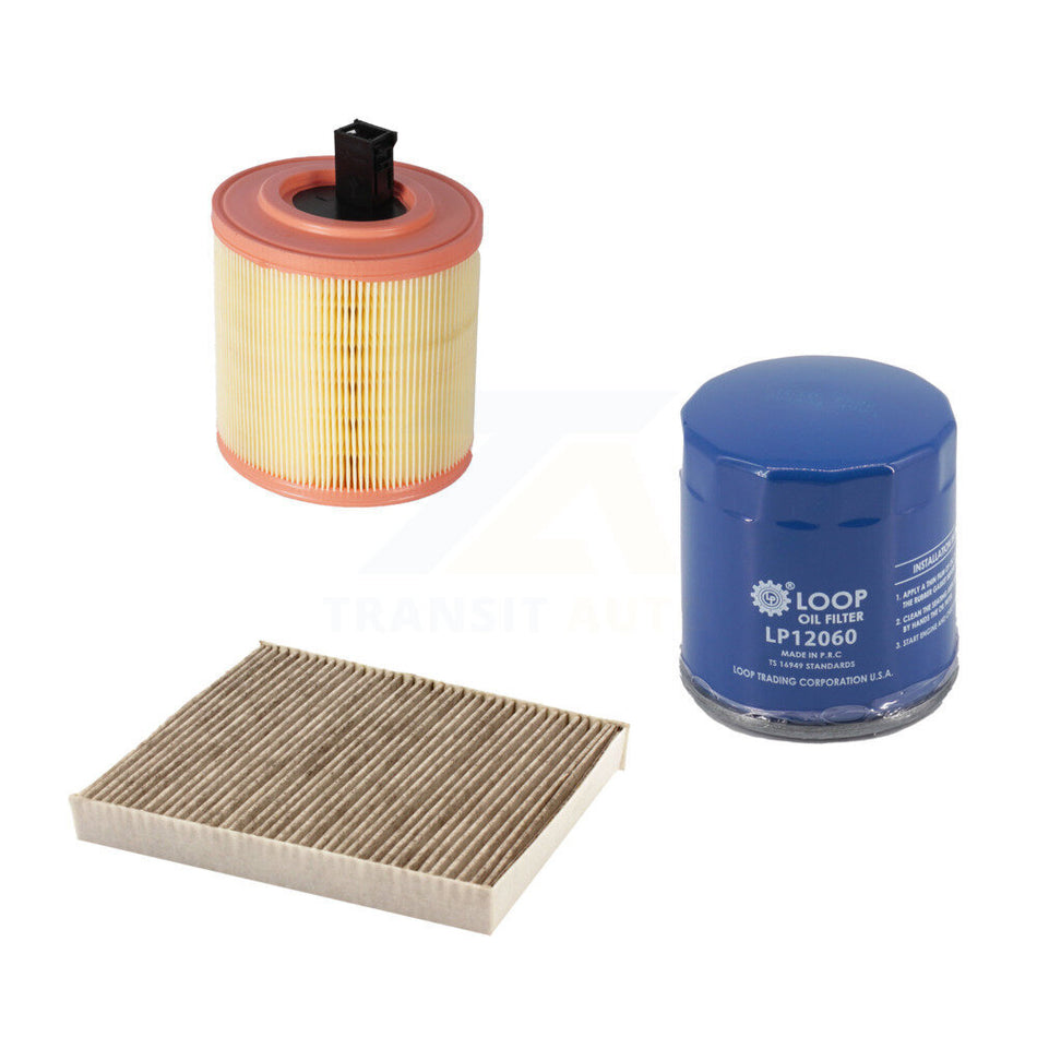 1x Air + 1x Cabin + 1x Engine Oil Filter Filter (3 Total) Kit For Chevrolet Cruze KFM-104735